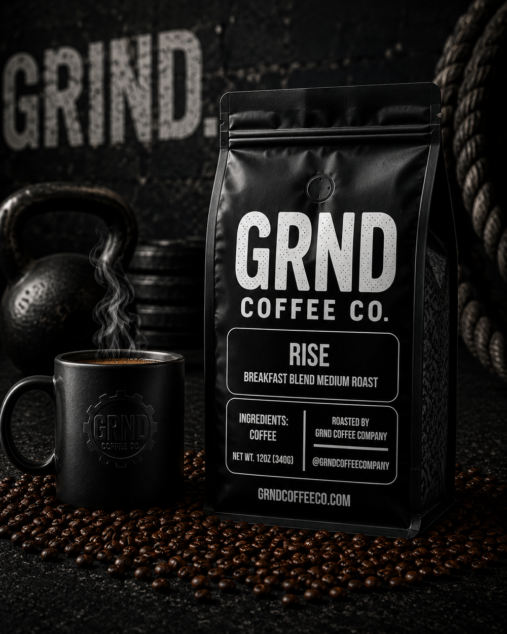 RISE coffee bag